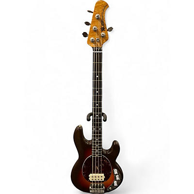 Used 2011 Ernie Ball Music Man CLASSIC W3 STINGRAY 4 VINTAGE BURST Electric Bass Guitar