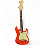 Used 2011 Fender 1960 NOS Stratocaster Fiesta Red Solid Body Electric Guitar Fiesta Red