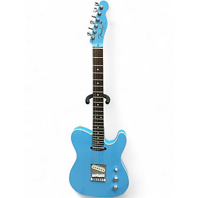 Used 2011 Fender Aerodyne Tele California Blue Solid Body Electric Guitar