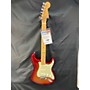 Used Used 2011 Fender American Deluxe Stratocaster Sunset Metallic Solid Body Electric Guitar Sunset Metallic