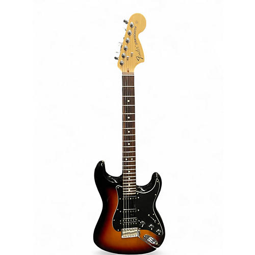 Used 2011 Fender American Special Stratocaster HSS 3 Tone Sunburst Solid Body Electric Guitar 3 Tone Sunburst