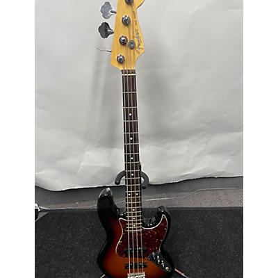 Fender Used 2011 Fender American Standard Jazz Bass Sunburst Electric Bass Guitar