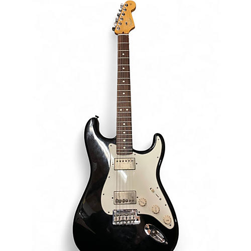 Used 2011 Fender American Standard Stratocaster HH Black Solid Body Electric Guitar Black