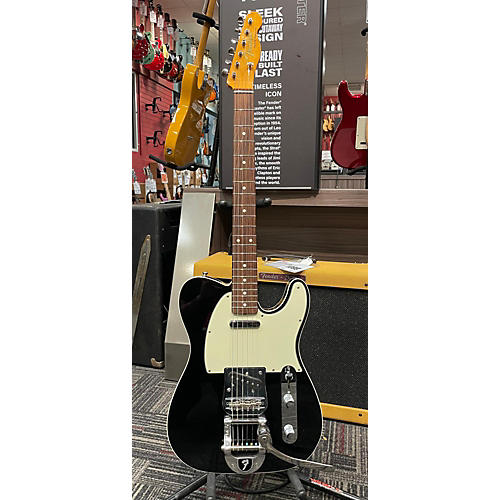 Fender Used 2011 Fender American Vintage 62' Reissue Telecaster Custom Black Solid Body Electric Guitar Black