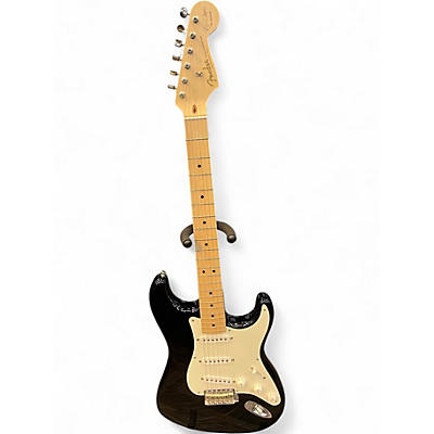 Used 2011 Fender Artist Series Eric Clapton Stratocaster Black Solid Body Electric Guitar
