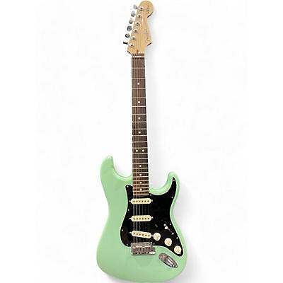 Used 2011 Fender Artist Series Jeff Beck Stratocaster Surf Green Solid Body Electric Guitar