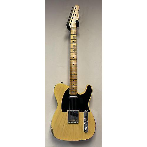 Fender Used 2011 Fender B1 Ltd 1951 Telecaster Relic Ash Natural Blonde Solid Body Electric Guitar Ash Natural Blonde