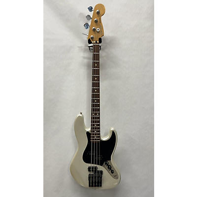 Fender Used 2011 Fender Blacktop Jazz Bass Arctic White Electric Bass Guitar