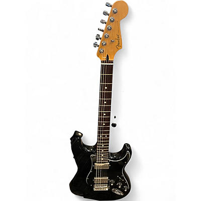 Used 2011 Fender Blacktop Stratocaster HH Black Solid Body Electric Guitar