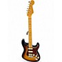 Used 2011 Fender Deluxe Roadhouse Stratocaster 3 Color Sunburst Solid Body Electric Guitar 3 Color Sunburst