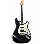 Used 2011 Fender Highway One Stratocaster Black and White Solid Body Electric Guitar Black and White