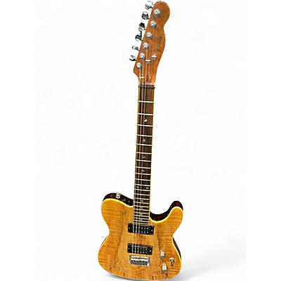 Used 2011 Fender Telecaster Custom Spalted Maple HH Spalted Maple Solid Body Electric Guitar