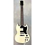 Used Gibson Used 2011 Gibson 1960S Tribute SG Special Worn White Solid Body Electric Guitar worn white