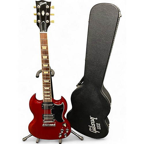 Gibson Used 2011 Gibson 1961 Reissue SG Heritage Cherry Solid Body Electric Guitar Heritage Cherry