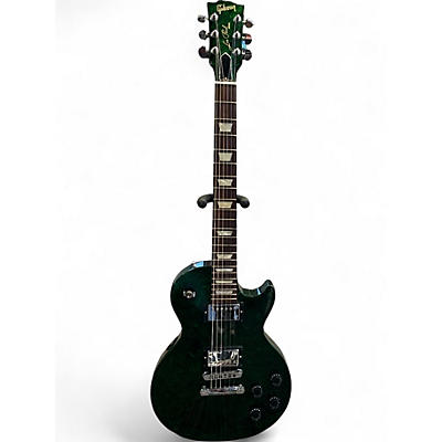 Used 2011 Gibson Anniversary Nashville Flood Les Paul Studio Green Swirl Solid Body Electric Guitar