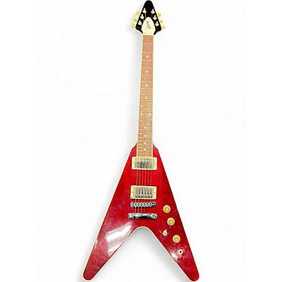 Used 2011 Gibson FLYING V WINE RED Solid Body Electric Guitar