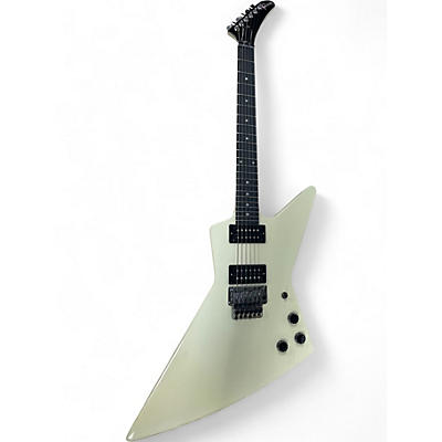 Used 2011 Gibson Gibson Explorer 1984 Reissue Floyd Rose Olympic White Solid Body Electric Guitar