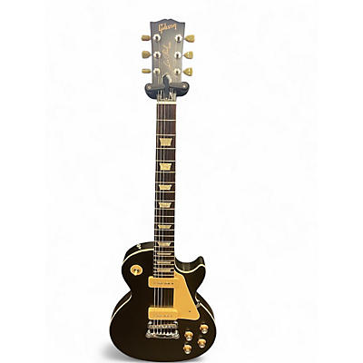 Used 2011 Gibson Les Paul 60s Tribute Black Solid Body Electric Guitar