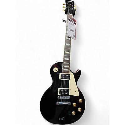 Used 2011 Gibson Les Paul Classic 1960 Ebony Solid Body Electric Guitar