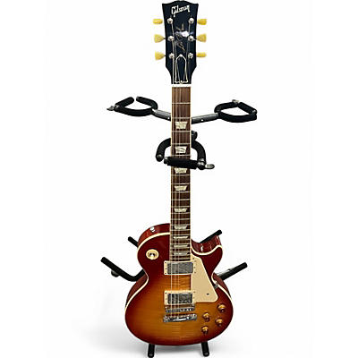 Used 2011 Gibson Les Paul Classic Plus Heritage Cherry Solid Body Electric Guitar