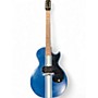 Used 2011 Gibson Les Paul Melody Maker Blue Solid Body Electric Guitar Blue