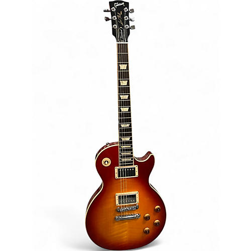 Used 2011 Gibson Les Paul Standard Heritage Cherry Sunburst Solid Body Electric Guitar Heritage Cherry Sunburst