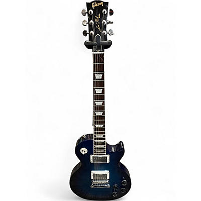 Used 2011 Gibson Les Paul Studio Blue Solid Body Electric Guitar