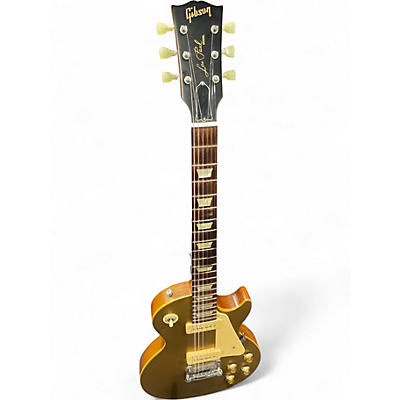Used 2011 Gibson Les Paul Tribute Gold Top Solid Body Electric Guitar
