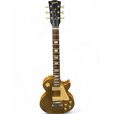 Used 2011 Gibson Les Paul Tribute Gold Top Solid Body Electric Guitar