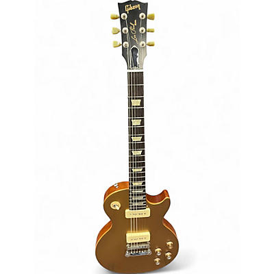 Used 2011 Gibson Les Paul Tribute Gold Top Solid Body Electric Guitar