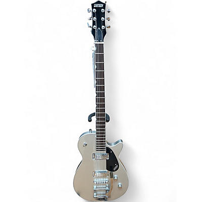 Used 2011 Gretsch Guitars G5265 Jet Baritone Chrome Silver Solid Body Electric Guitar