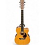 Used 2011 Martin OMC160GTE Natural Acoustic Electric Guitar Natural