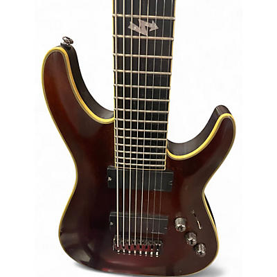 Used 2011 Schecter Guitar Research Blackjack ATX 8string Mahogany Solid Body Electric Guitar