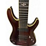 Used 2011 Schecter Guitar Research Blackjack ATX 8string Mahogany Solid Body Electric Guitar Mahogany