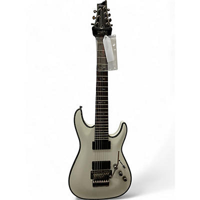 Schecter Guitar Research Used 2011 Schecter Guitar Research Hellraiser C7 7 String White Solid Body Electric Guitar