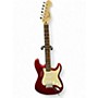 Used 2011 Squier Affinity Stratocaster Metallic Red Solid Body Electric Guitar Metallic Red