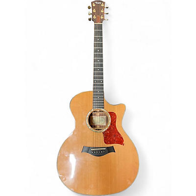 Used 2011 Taylor 714CE Natural Acoustic Electric Guitar