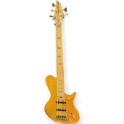 Used 2011 Warrior Isabella Bass 5 Natural Electric Bass Guitar