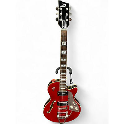 Used 2012 Duesenberg Starplayer TV Red Hollow Body Electric Guitar