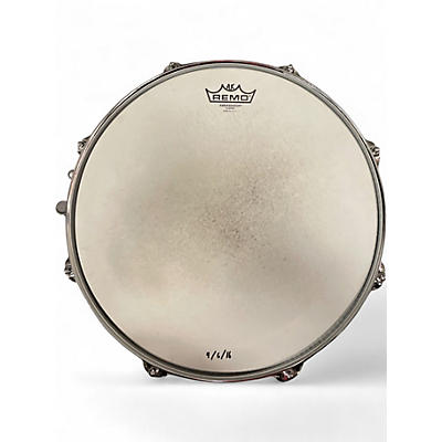 Used 2012 Dunnett 6.5X14 Classic Titanium Snare Titanium Drum