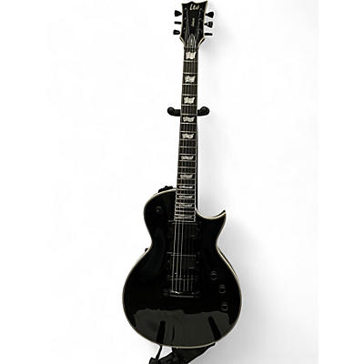 Used 2012 ESP LTD EC1000 Deluxe Black Solid Body Electric Guitar