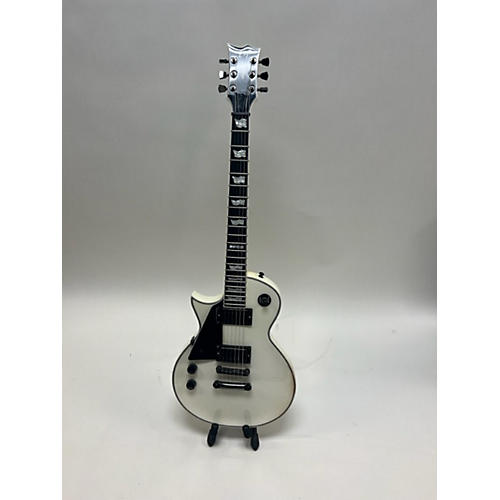 ESP Used 2012 ESP Standard Series Eclipse II Vintage White Solid Body Electric Guitar Vintage White