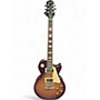 Used 2012 Epiphone LES PAUL STANDARD PRO Trans Purple Solid Body Electric Guitar Trans Purple