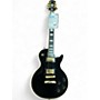 Used 2012 Epiphone Les Paul Custom Pro Black Solid Body Electric Guitar Black