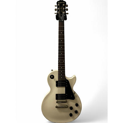 Used 2012 Epiphone Limited Edition Les Paul Studio Custom Shop White Custom Shop White Solid Body Electric Guitar