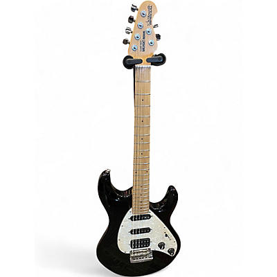 Used 2012 Ernie Ball Music Man Silhouette Special Black Solid Body Electric Guitar