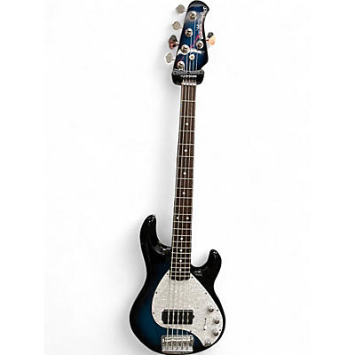 Used 2012 Ernie Ball Music Man Stingray 5 H PACIFIC BLUE BURST Electric Bass Guitar