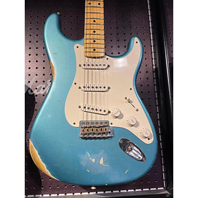 Fender Used 2012 Fender 1956 Relic Stratocaster Lake Placid Blue Solid Body Electric Guitar