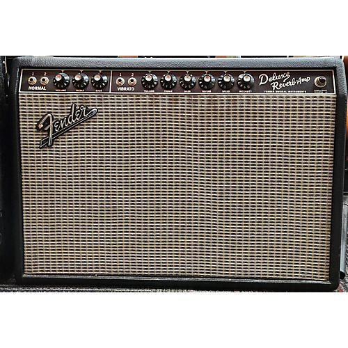 Fender Used 2012 Fender 1965 Deluxe Reverb 22W Tube Guitar Amp Head