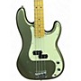 Used 2012 Fender American Standard Precision Bass Jade Pearl Metallic Electric Bass Guitar Jade Pearl Metallic